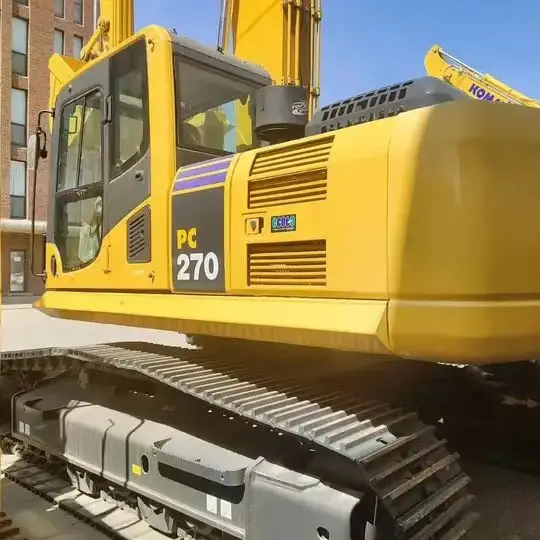 Японский оригинальный использованный Komatsu PC 270 pc270 pc270-7 экскаватор низкая цена для продажи