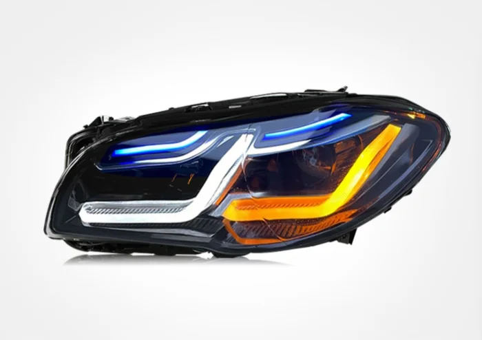 Led Head Light for bmw F10 headlight car 2011-2017 F18 Lamp Double L Style New Headlight Fit Headlamp With Adaptive Function