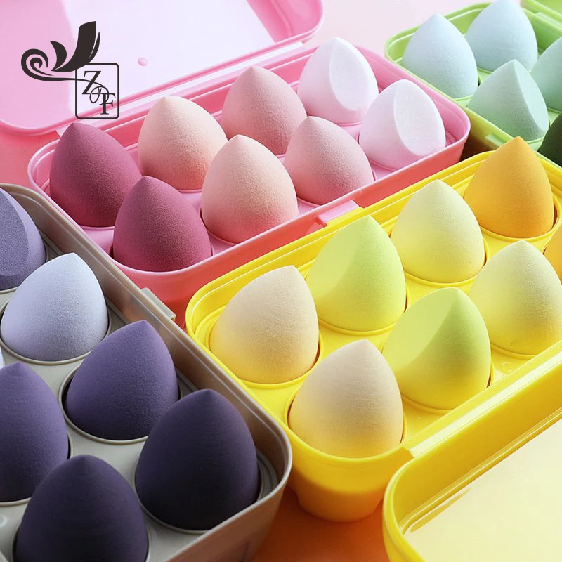 Custom Makeup Remover Sponge Bulk Wholesale Makeup Blender Sponge Set For Liquid Foundation Powder Application