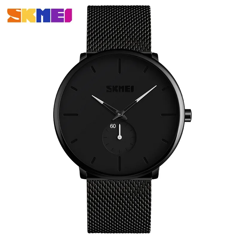 SKMEI 9185 Big Dial Display 30M Waterproof  Mens Style Hand Watch 2023 Relojes Sport Digital Wristwatches Smart Quartz Watch