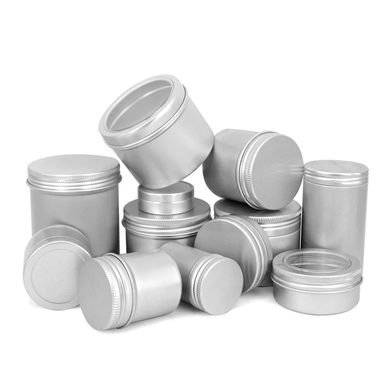 aluminum jar aluminum cans Custom wholesale candle tin with spout lid