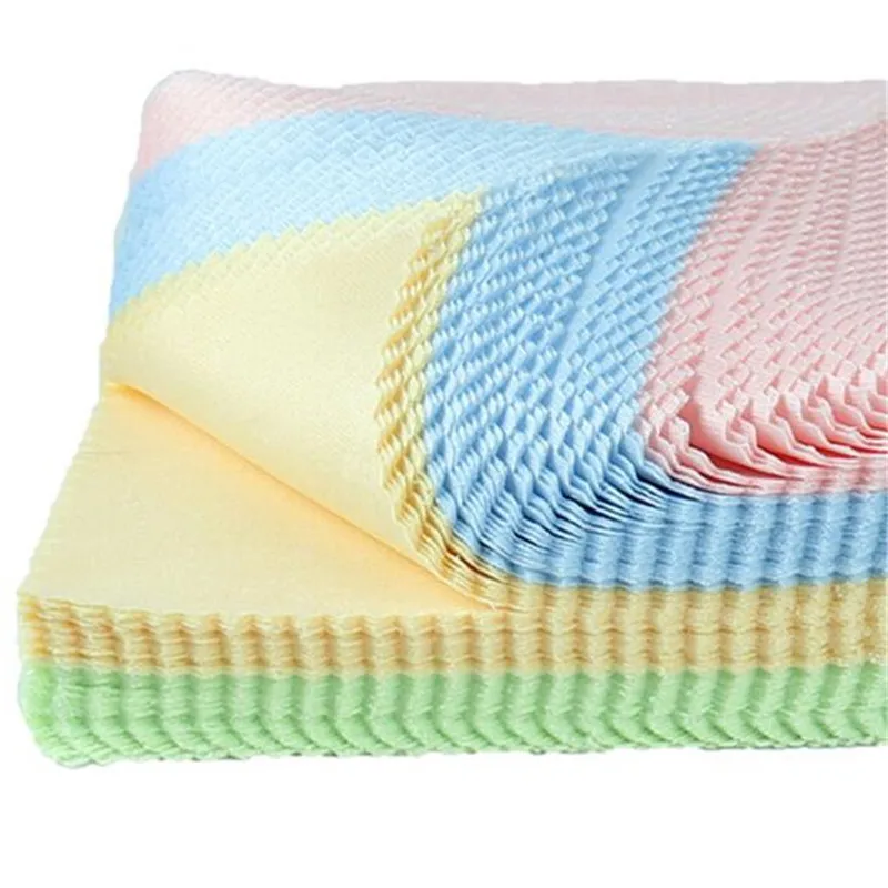 Glasses Lens Cloth Wipes For Sunglasses Microfiber Eyeglass Cleaning Cloth For Camera Computer Color Random