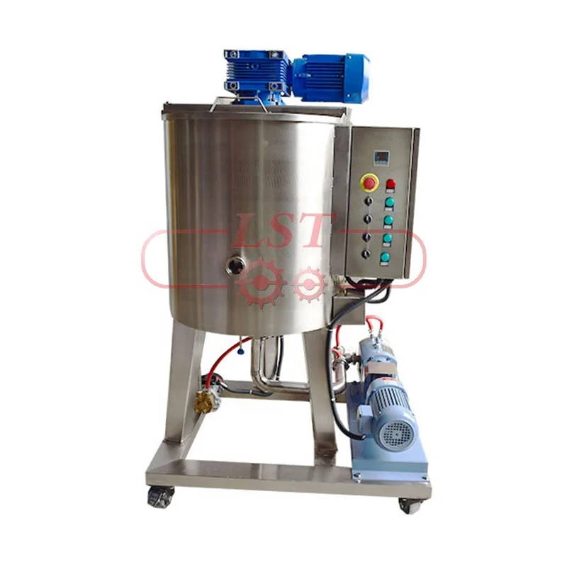 Customizable Industrial Chocolate Melting Holding Tank Chocolate Tempering Machine Tank