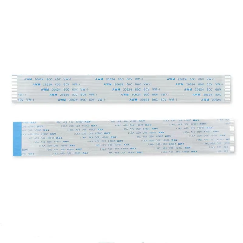 Flat flexible cable FFC FPC AWM 20624 80C 60V VW-1 FFC-0.5MM 1.0MM 4/5/6/8/10/12/14/16/18/20/24/26/30 Pin