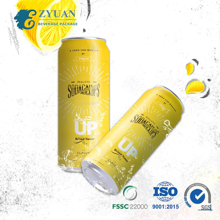 Standard Stubby Slim Sleek 330ml 500ml 355ml 473ml 250ml Customized logo Blank Aluminum Cans For Soft Drinks