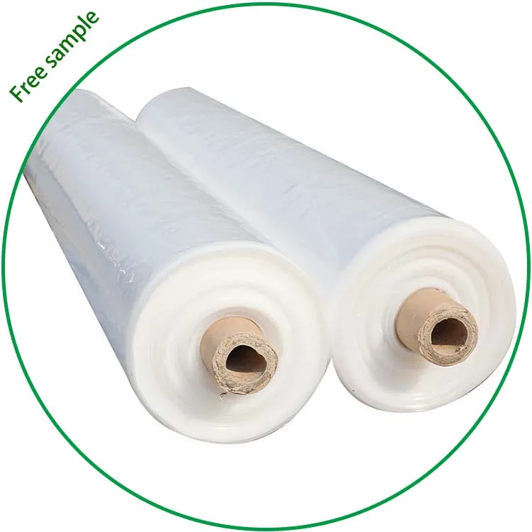 20m Agricultural Greenhouse film rolls Suppliers 200 Micron UV Resistant Plastic Film for Greenhouse