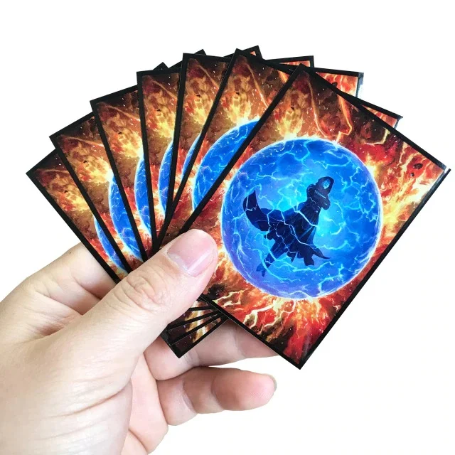 High Quality Premium Pattern Art Printed Design Waterproof Board Tcg Mtg Custom Anime Yugioh Matte Trading Game Card Sleeves