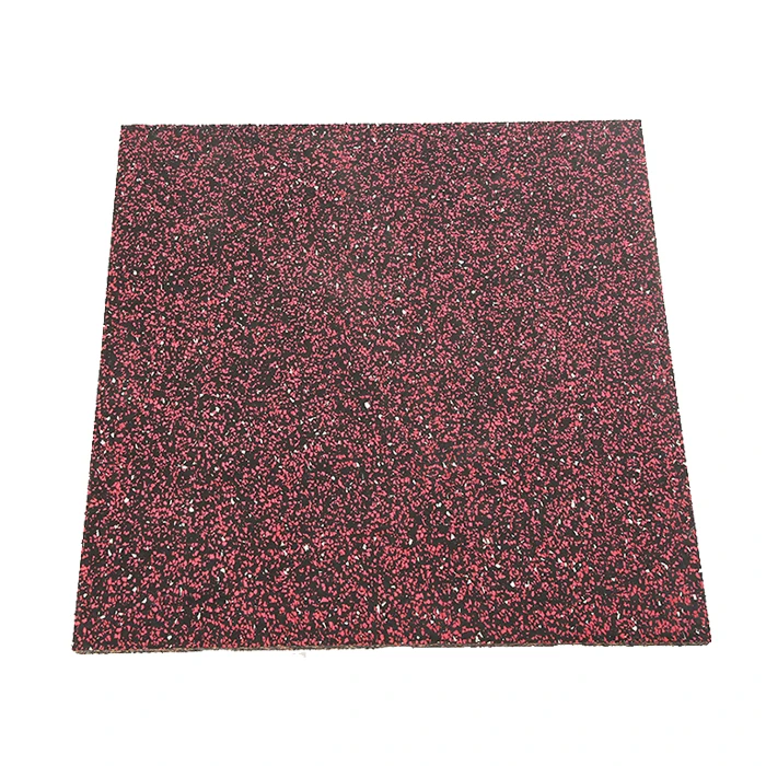 Gym rubber floor mat shock mat indoor floor mat for sound insulation of treadmills/Garage floor tiles rubber
