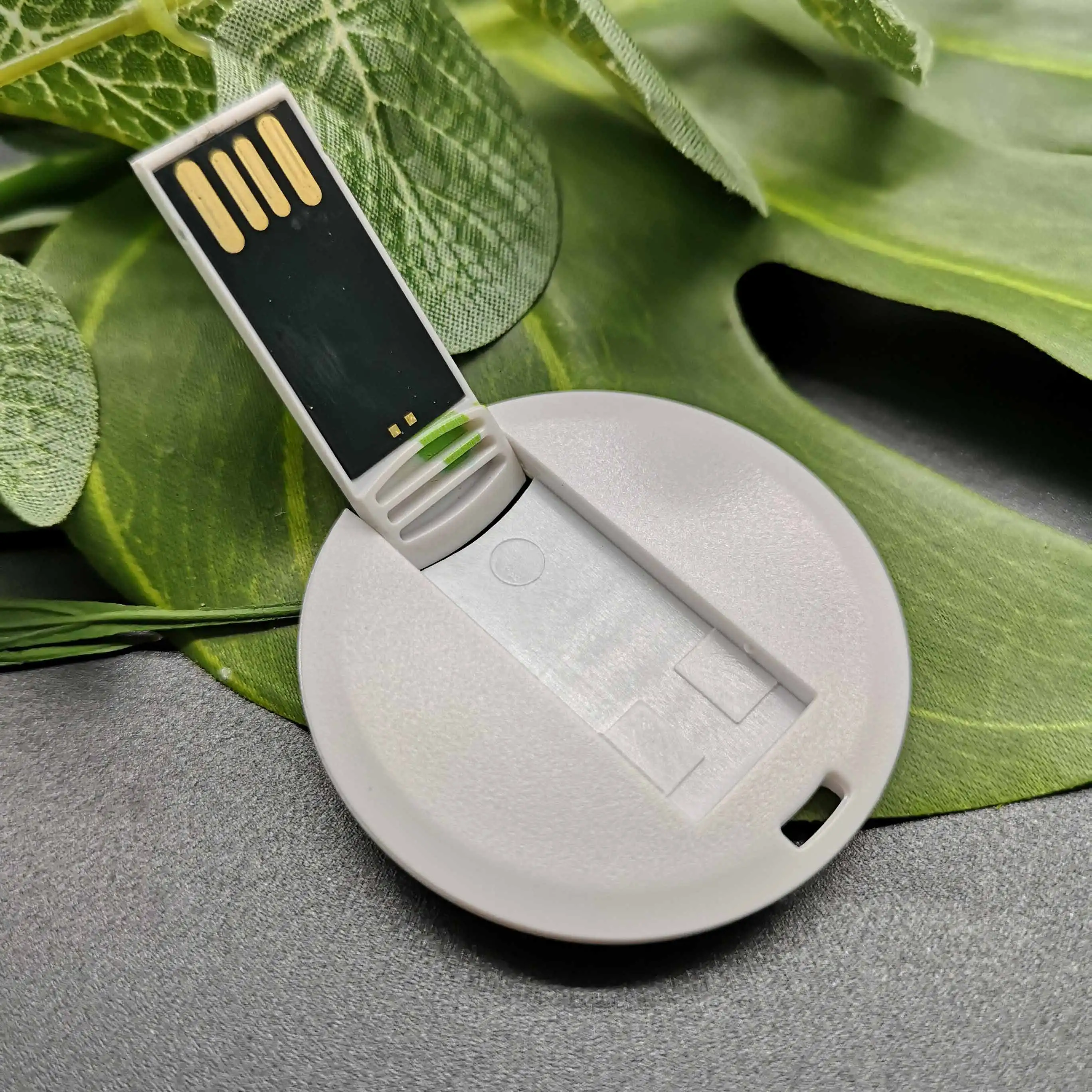 
Round Plastic Bank Business Credit Flip Card Usb Flash Drives Pen Drive 8GB 16GB 32GB 64GB 128GB Gadget With logos 