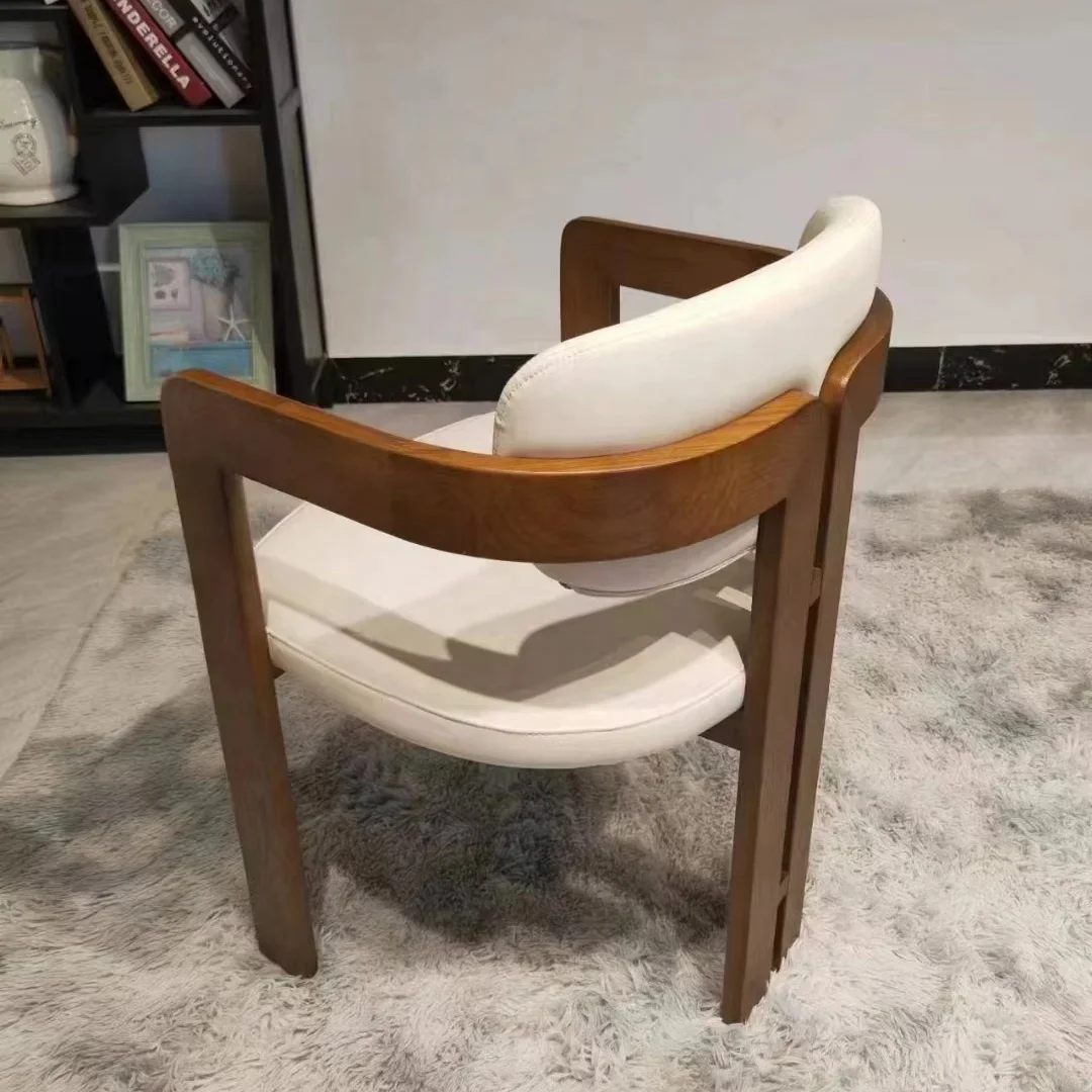 Modern walnut color wooden chair wholesale solid wood chairs for hotel use accent furniture antique dinning room chairs