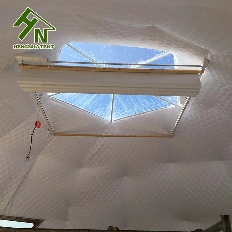 Hot Sale Tourist Attraction Hotel Tent Geodesic Dome For Living Room