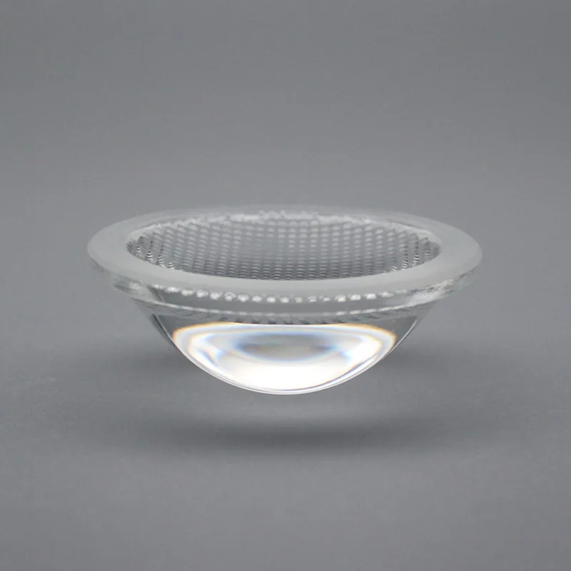 high power led lens glass 60 degree cob led optical lens in 50mm 60mm 78mm 90mm