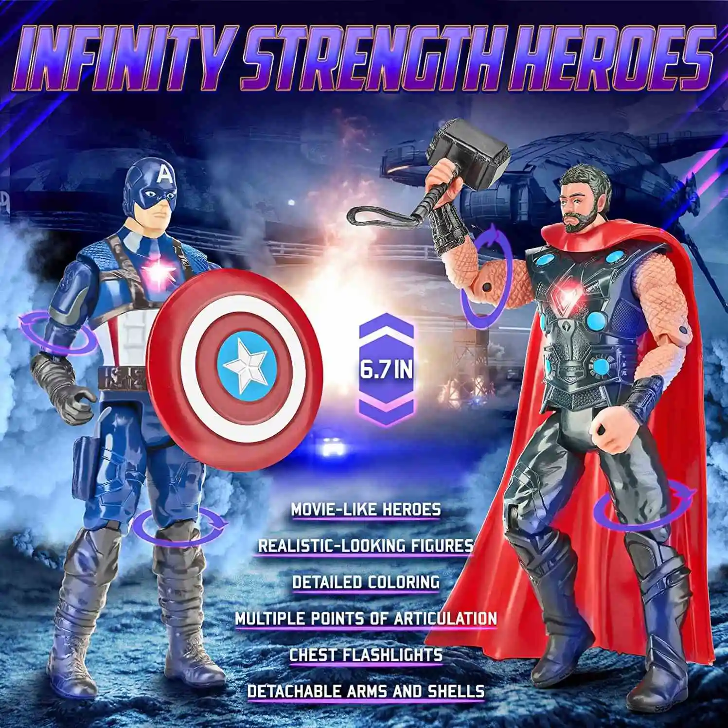 Изготовленная на заказ пластиковая экшн-фигурка подвижная игрушка фигурка от