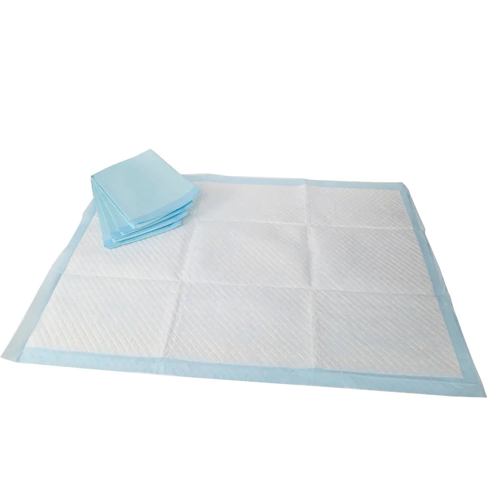 
Custom super absorbent PE bottom waterproof incontinence pads adults underpad sheets desechable 