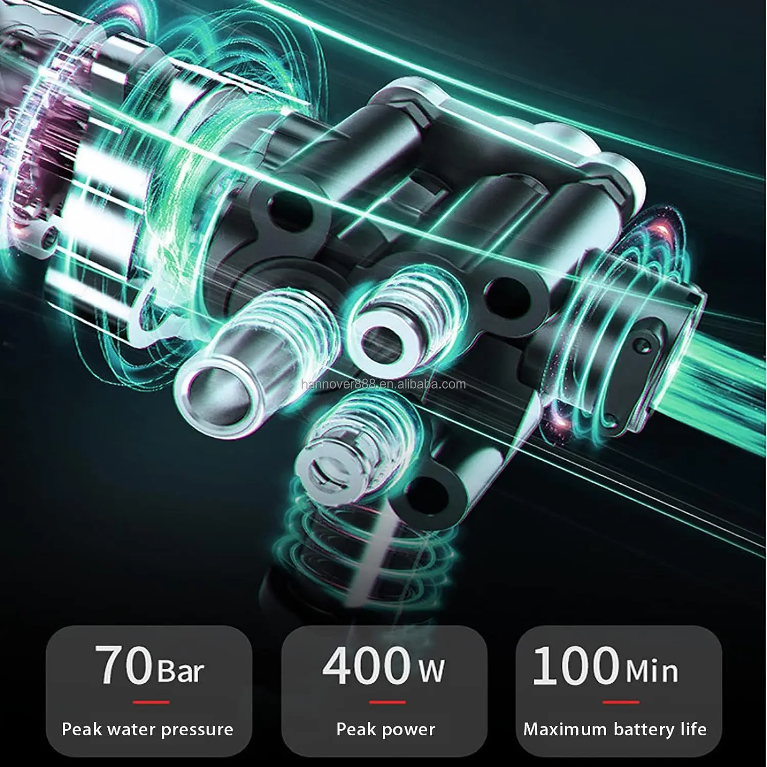 MeiKeLa High Pressure Cleaner Machine 24V Lithium Batteries Car Wash Machine Wireless Carwasher Electric cleaning machines