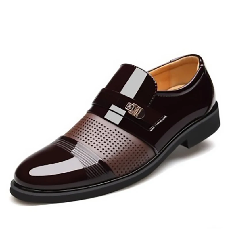 
classic synthetic leather shoes new model men dress shoes custom and wholesale business lace up men shoes 