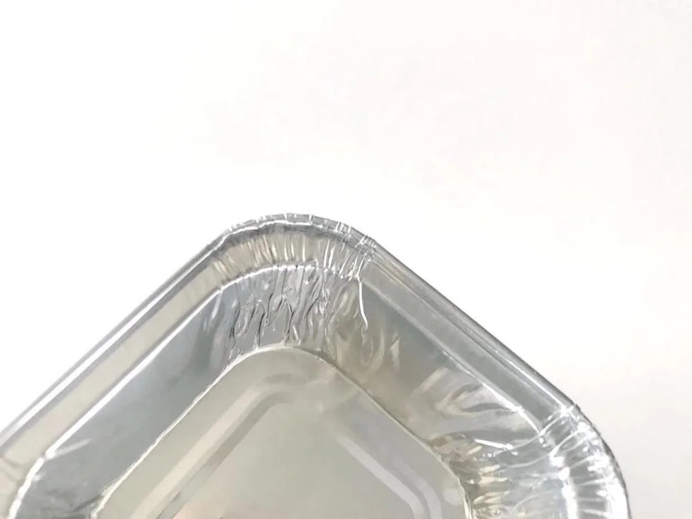 Factory custom fast food packaging disposable aluminum foil container 100ml