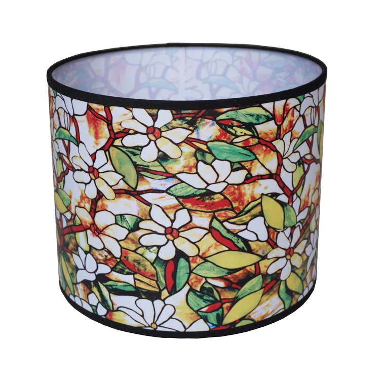 
Collapsible Drum Plastic Pendant Lamp Shade 