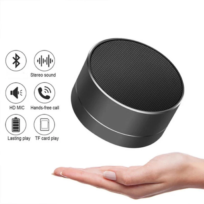 Amazon Metal Bass Outdoor Mini Portable Speakers Wholesale Waterproof Stereo Bt Outdoor Wireless Speaker iPhone XS XS Max XR