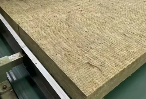 Baodu Acoustic Absorption Basalt Wool Rock Wool Board Insulation For Sandwich Panel Core Mineral Wool
