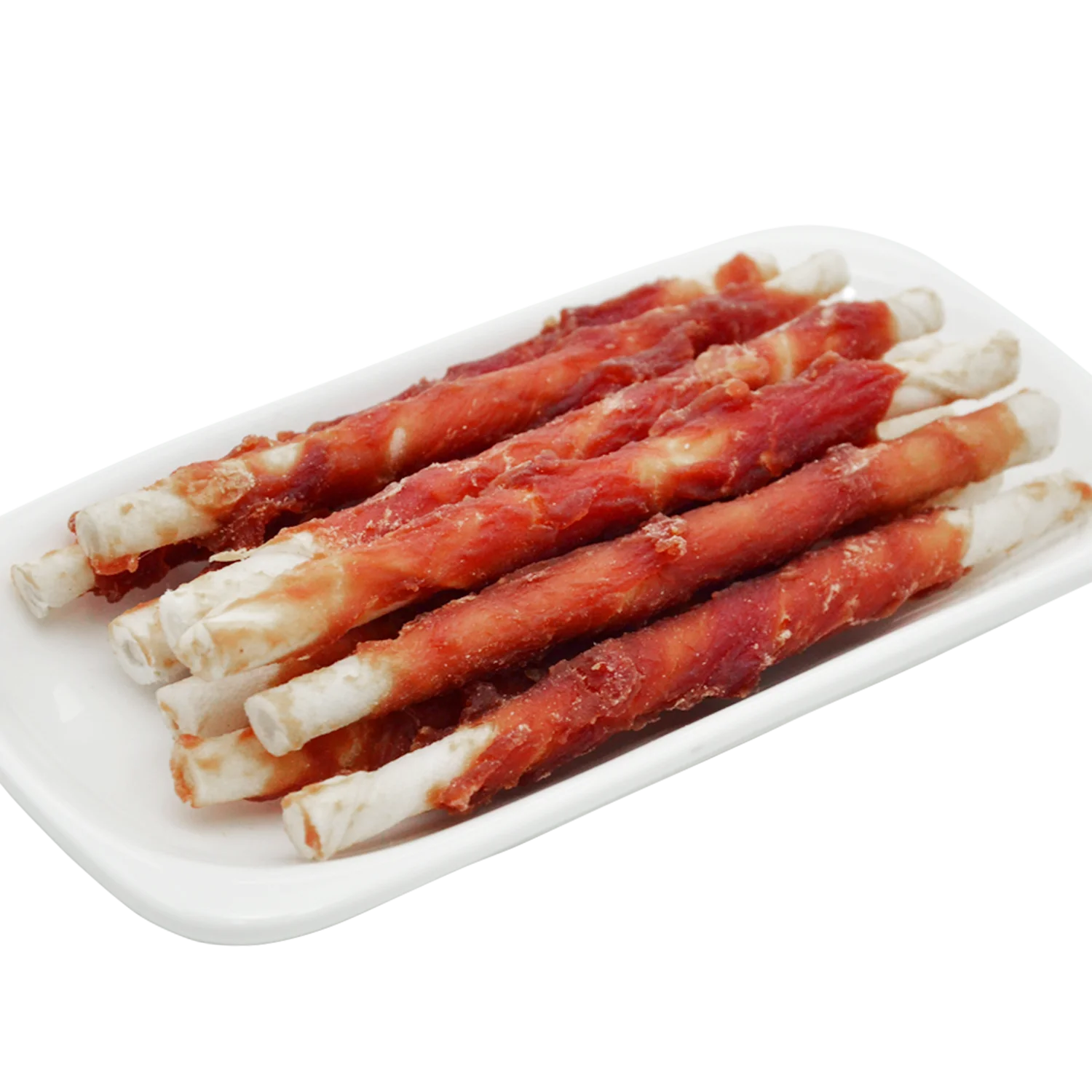 Акция высокое качество Прямая продажа с завода еда для собак лакомство домашних животных утка Воловья кожа палочка жевания