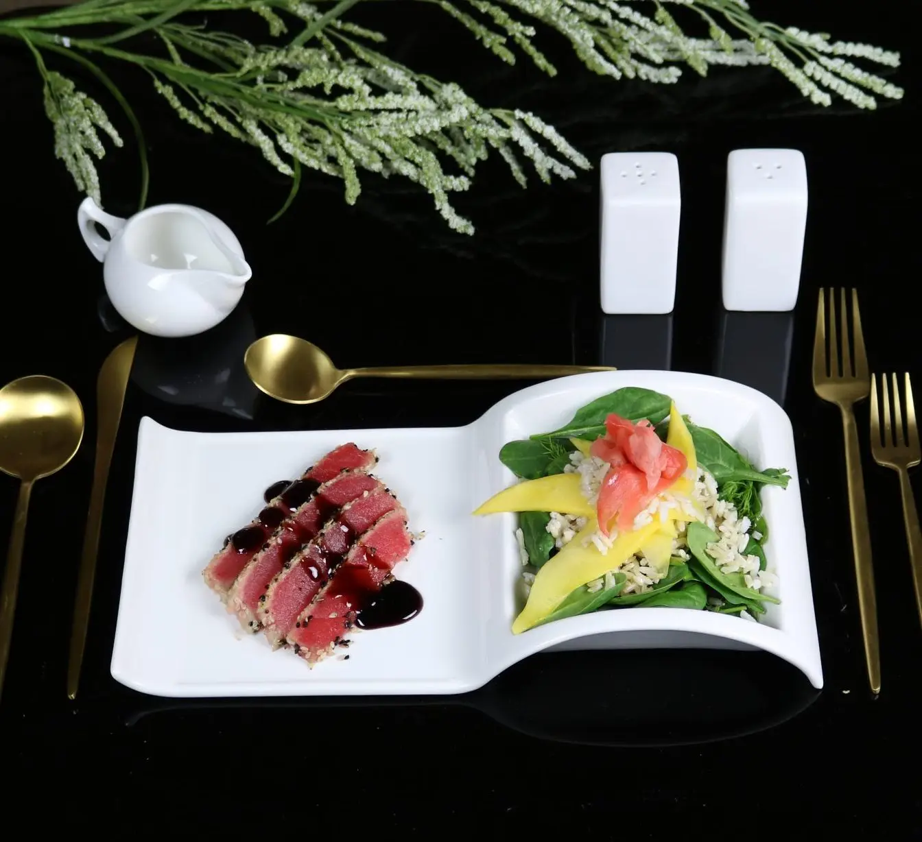 Christmas Porcelain Dinner Sets Ceramics Dish Plate Dinner Plate Ceramic Restaurant Ceramic Plates