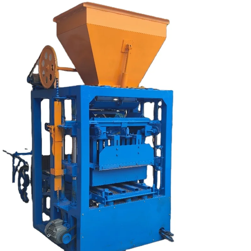 Fully Automatic hydraulic cement soil brick making machine Pondeuse Parpaing machine fabrication For Construction