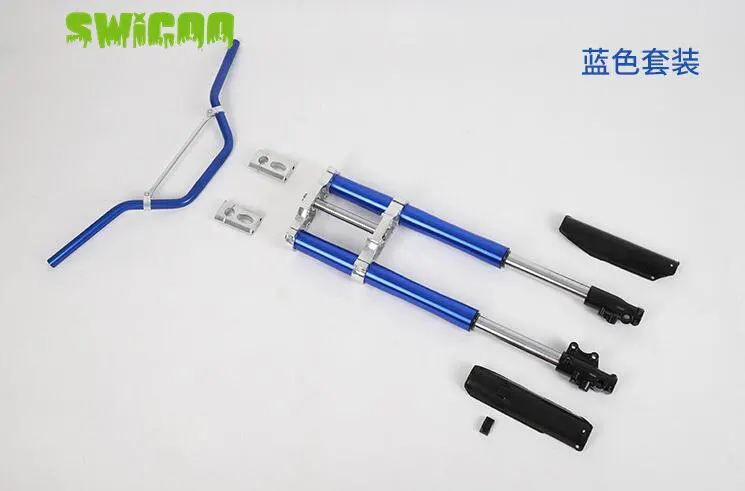 SWICOO 600mm 650mm 680mm 735mm Front Fork Suspension Clamp Handle Bar For Dirt Bike Mini Bike Motorcycle