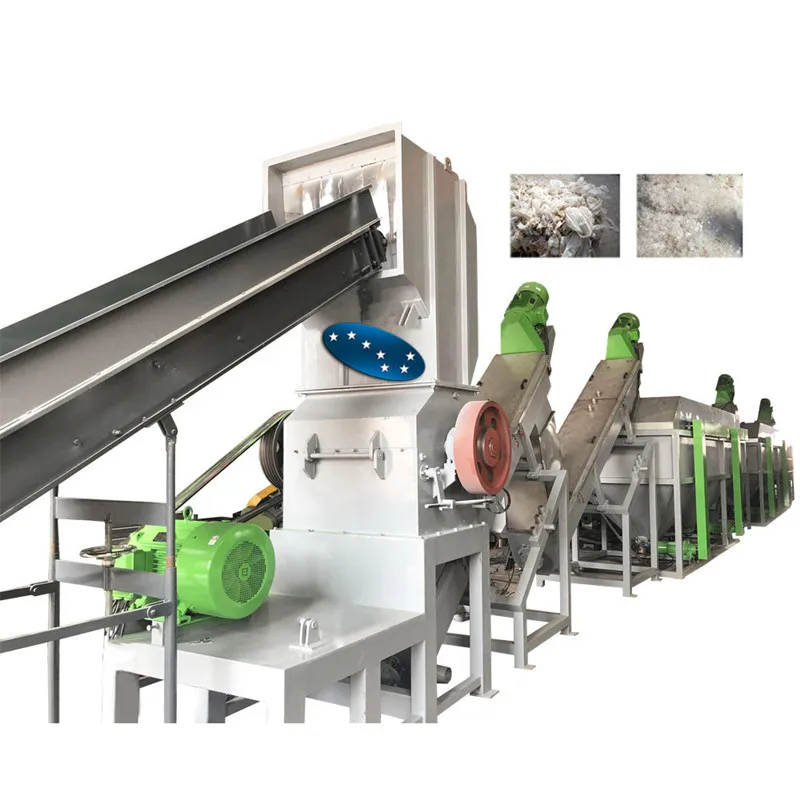 Low Power Consumption PET plastic bottle/flakes washing/recycling line/machine