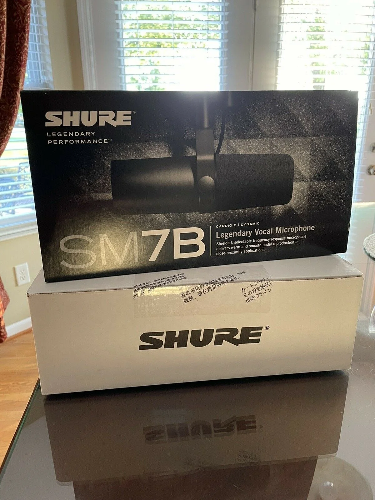 Buy With Confidence New Shure SM7B Professional Cardioid Dynamic Studio Vocal Microphone