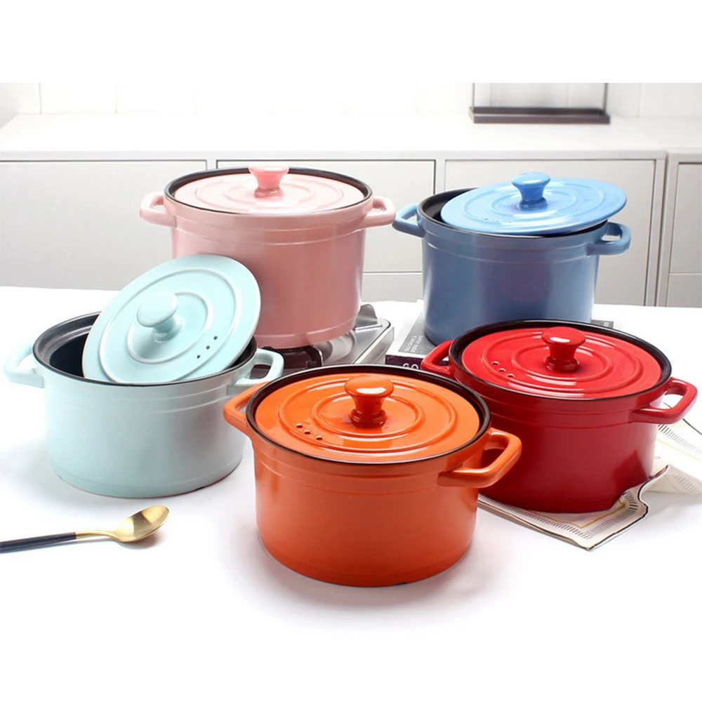 High quality enamel ceramic cooking pot nonstick ceramic pots cookware