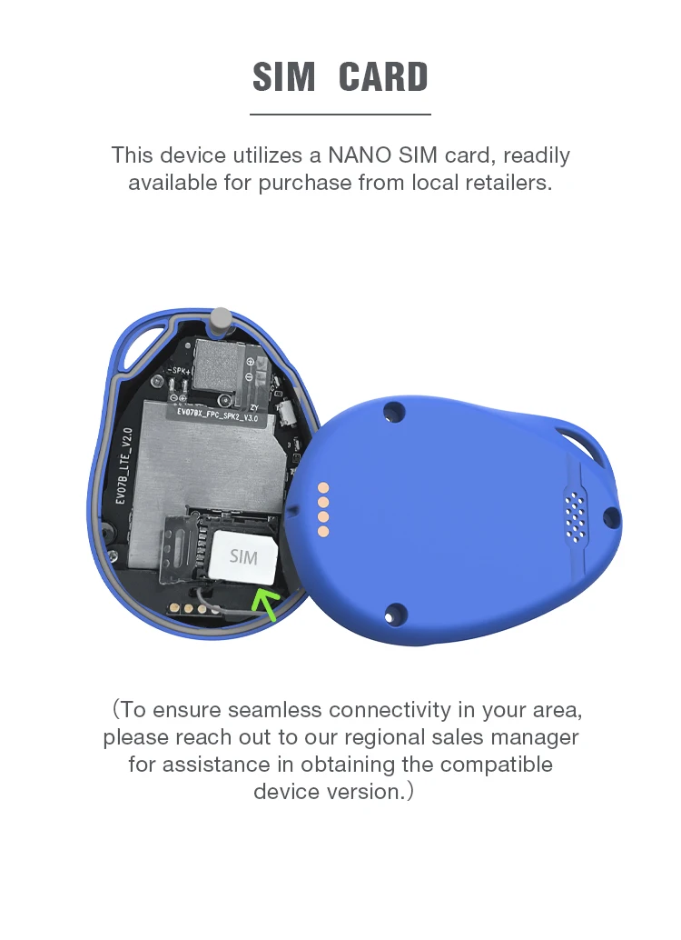 Waterproof GPS Tracker Keychain for Kids Personal Locator GSM SOS Alarm Bracelet with Android App Track View