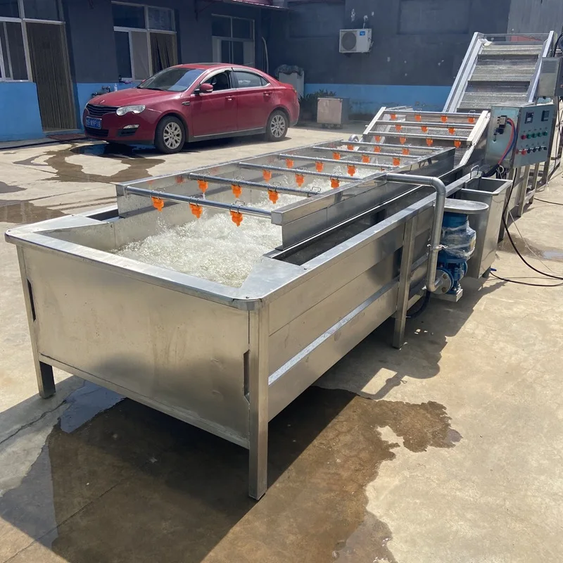 Vegetable Processing Machine/DAW650 industrial air fruit and vegetable washing machine