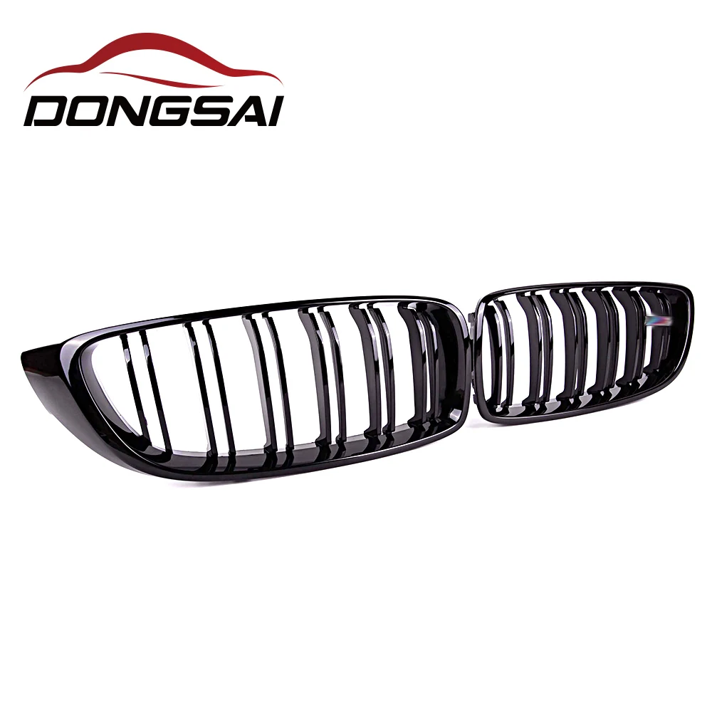  Автомобильная решетка для BMW 4 серии F32/F33/F36/F80/F82/F83 2013-2019 АБС двойные планки глянцевая