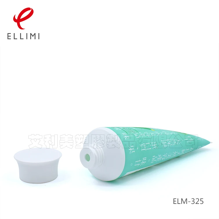 50mm Doctor Cap Tube ELM-325 for Hair Care Massage Cream Packaging High-Gloss Plastic PP Durable Soft Tube