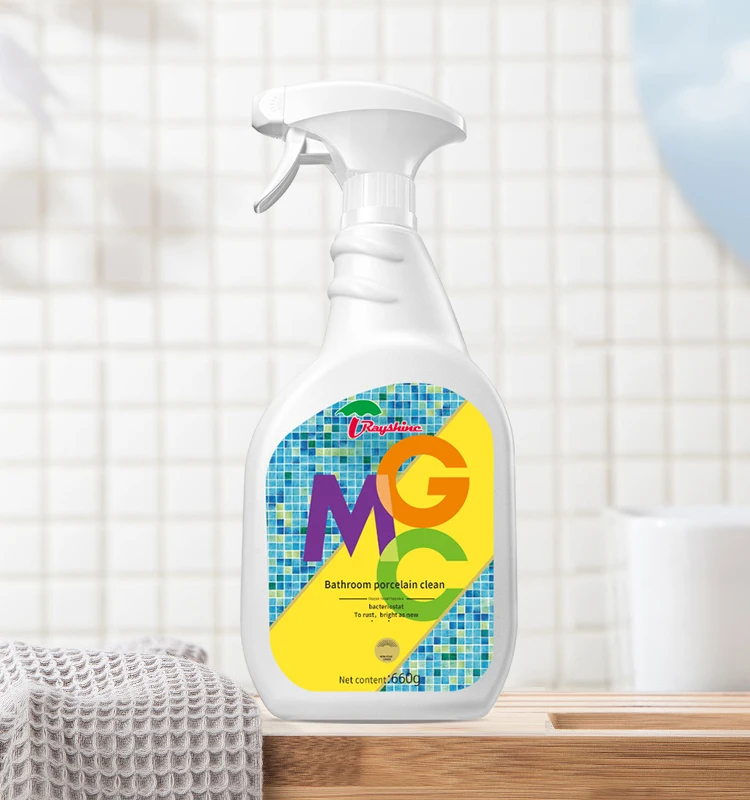 Rayshine GMC series Bathroom Cleaning Detergent Ceramics Floor Wall Dirt Removal Brighten liquid Gent  660G