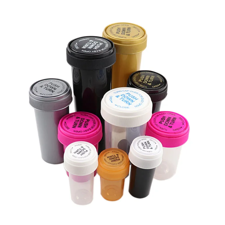 6dr 8dr 13dr 16dr 20dr 30dr 40dr 60dr 120dr Реверсивные флаконы для лекарств детей таблеток в капсулах под заказ