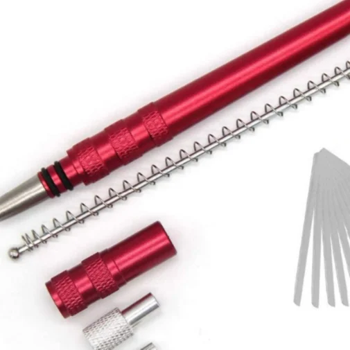 Машинка для татуировки волос, ручка для стрижки волос, стальная, с гравировкой, ручка/10 лезвий/пинцет для укладки волос, бровей, бороды, бритвенный инструмент