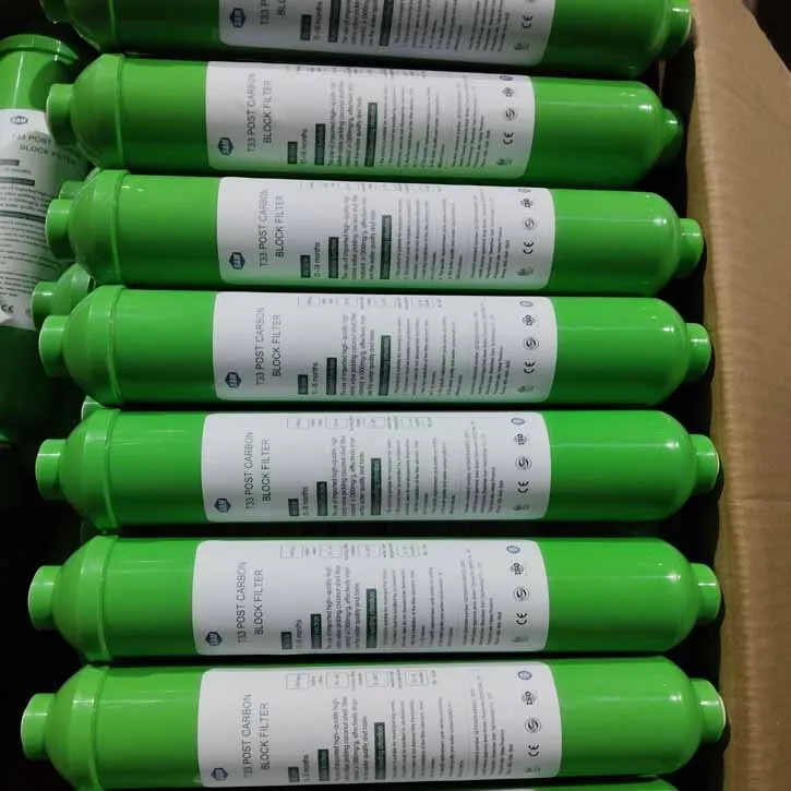 Reverse Osmosis System T33  Post Coconut Activated  Carbon Water Filter Cartridges