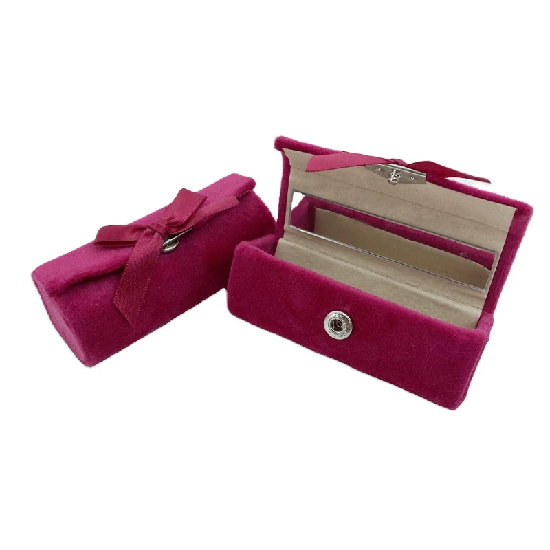 
New launched products lipstick box with mirror import china goods 