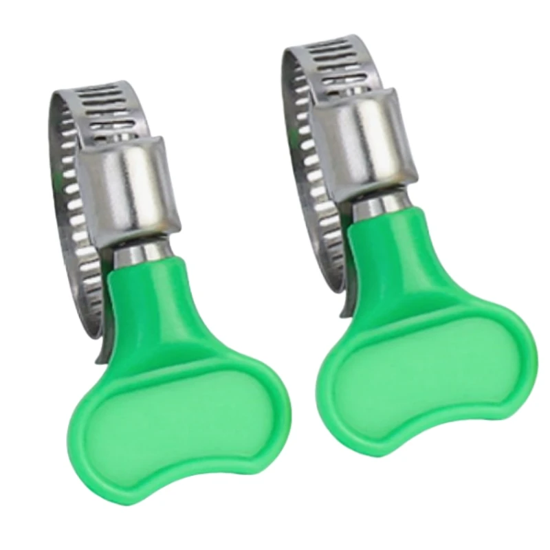 Din Stainless Steel German Type Hose Clamp 9Mm Width 304 201 German Steel Throat Hoop Clamp With A Variety Of Specifications