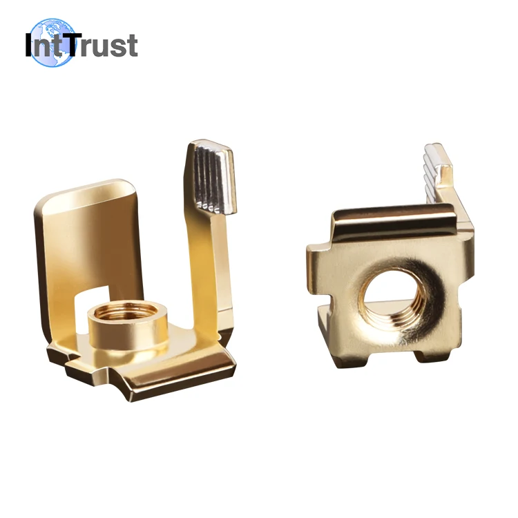 Custom Miniature Circuit Breaker Part Moving Contact With Silver Coating Precision Sheet Metal Stamping Parts
