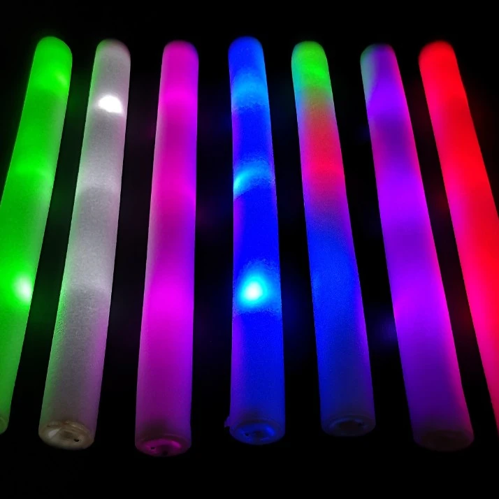 Custom LED Glow Foam Stick Flashing Led Cheering Stick Party celebration concert use