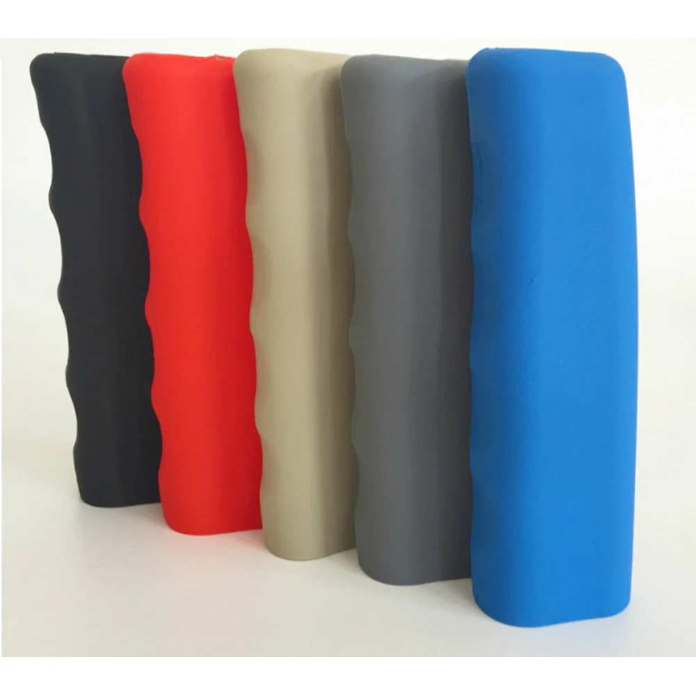 AUSO Universal Auto Car Brake System Parking Brake Sleeve Anti-Skid Silicone Hydraulic Handbrake Cover