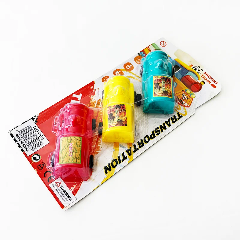 Wholesale Pull Back Toy Car For Kids Plastic Small Size Train Four Wheel Car