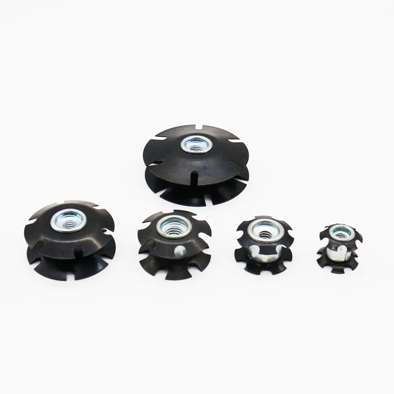 one-stop Purchasing M6 M8 M10 M12 M16 table chair Round Rectangular Tube pipe to pipe connection Metal Steel threaded nuts