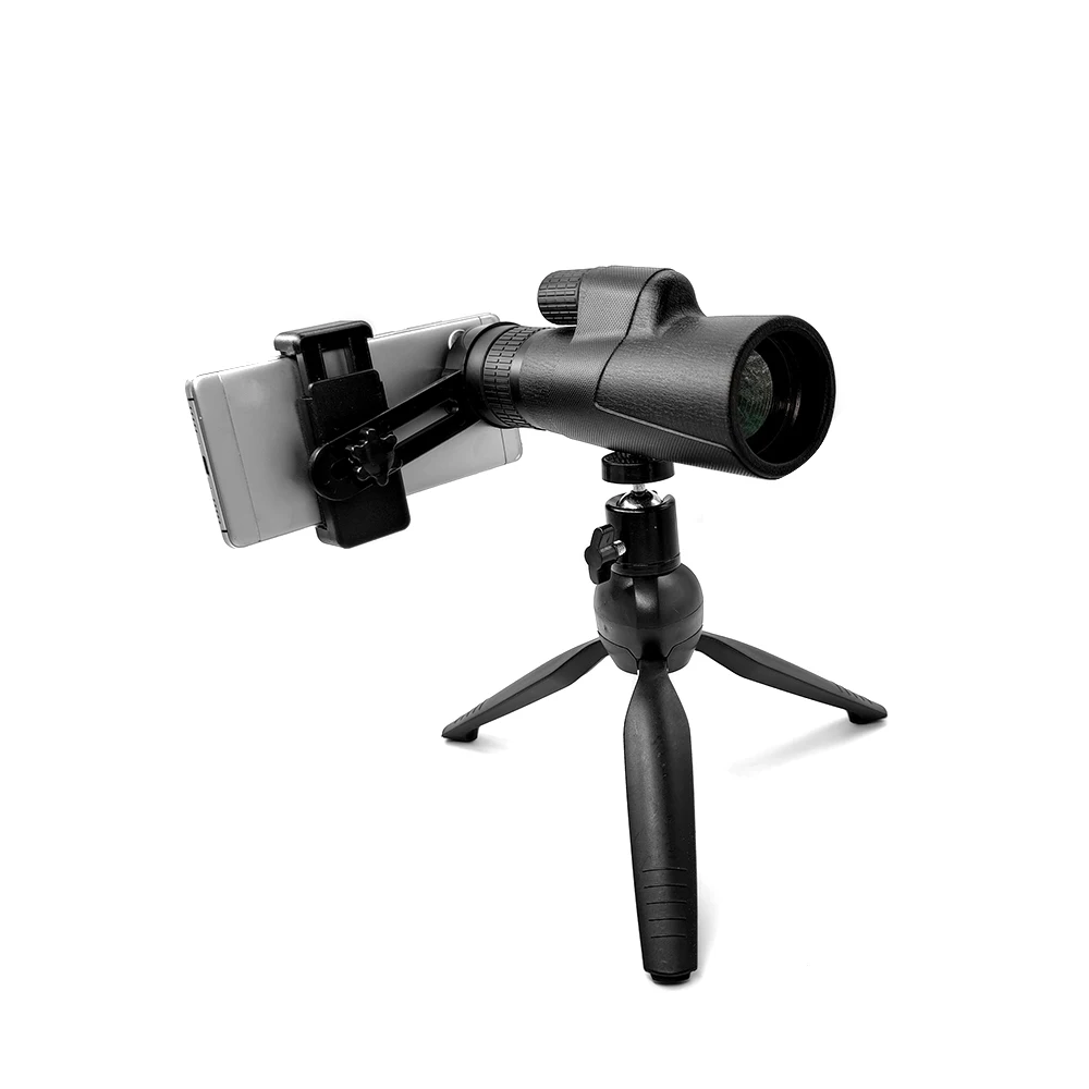 10-30X42 Zoom Monocular Telescopio HD High Power for Adults with Tripod & Phone Holder