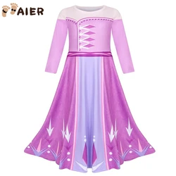 2019 Snow Queen 2 Princess Elsa  2 Party Dress Elsa Costume