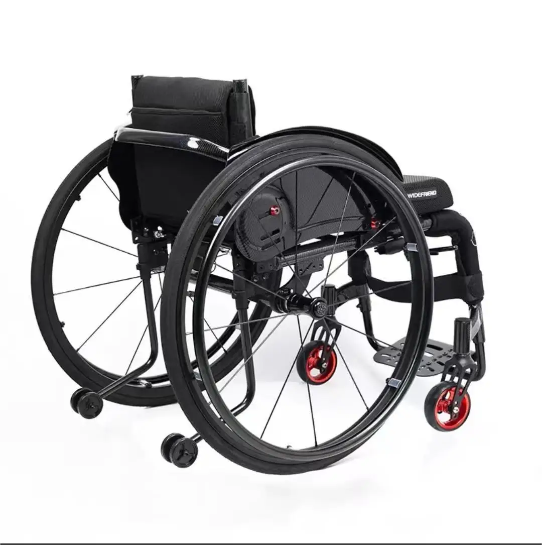 2025 Ultra Lightweight Steel Manual Wheelchair for Leisure & Sport Rigid & Active Design
