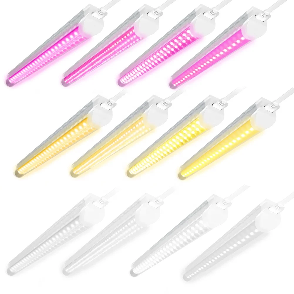 JESLED LED Grow Light Bar 1FT - 8FT 10W 20W 30W 40W 50W 60W 80W Super Indoor Greenhouse Full Spectrum Plant Growing Lamp CE ETL